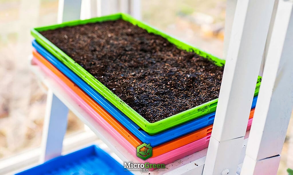 multi-color 1020 trays from Bootstrap farmer