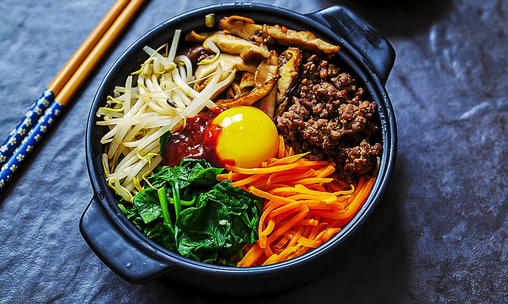 Traditional Korean dish- bibimbap