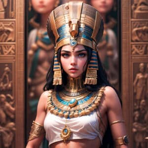 Ancient Egyptian Arugula Goddess