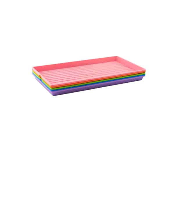 Colored Heavy-duty 1020 Microgreen Tray From Bootstrap Farmer