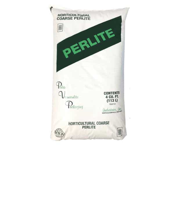 Big white bag of perlite
